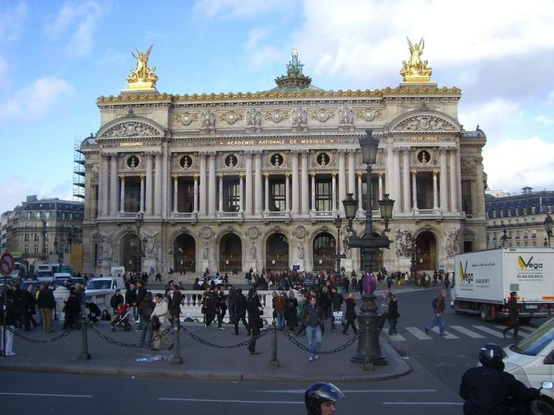 パリのパレ ガルニエ ガルニエ宮 世界遺産巡り 海外旅行写真集